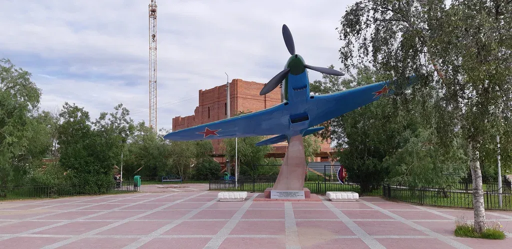 Самолëт капитана А.К. Тарасова