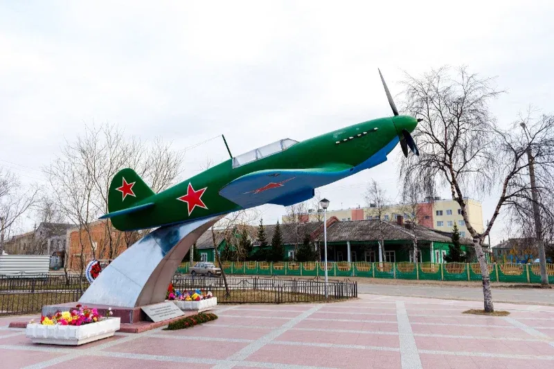 Самолëт капитана А.К. Тарасова