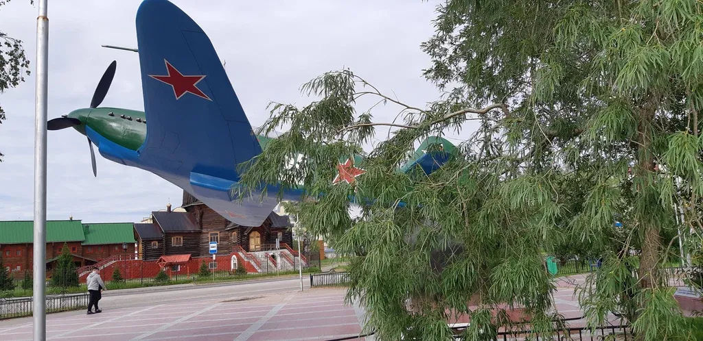 Самолëт капитана А.К. Тарасова